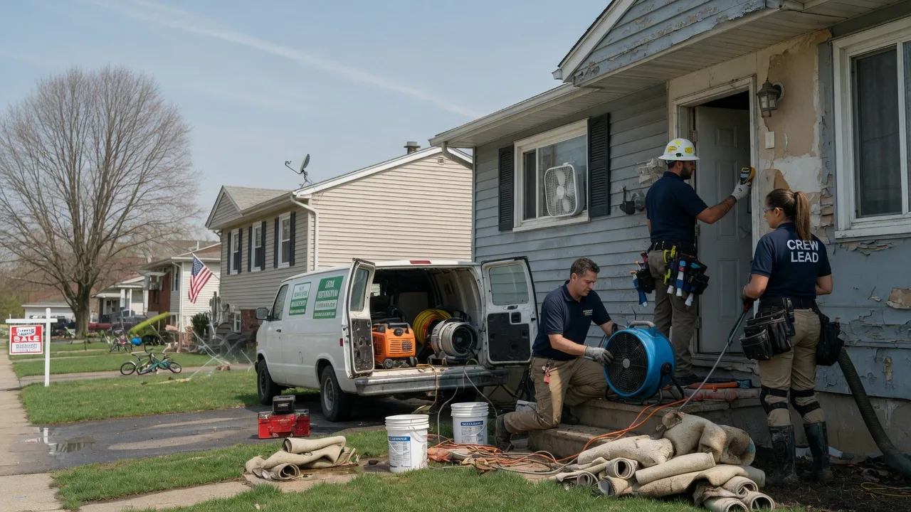 Flood Cleanup in Wayland, NY near me